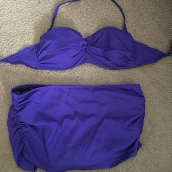 Victoria's Secret Other - Victoria’s Secret 34D bandeau and skirted bottom L
